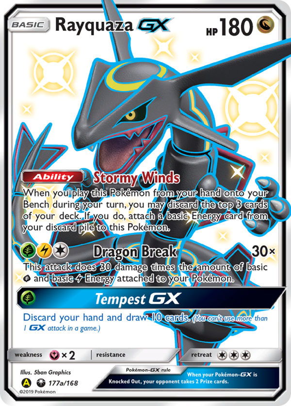 Rayquaza GX (177a 168) [Alternate Art Promos] Sale