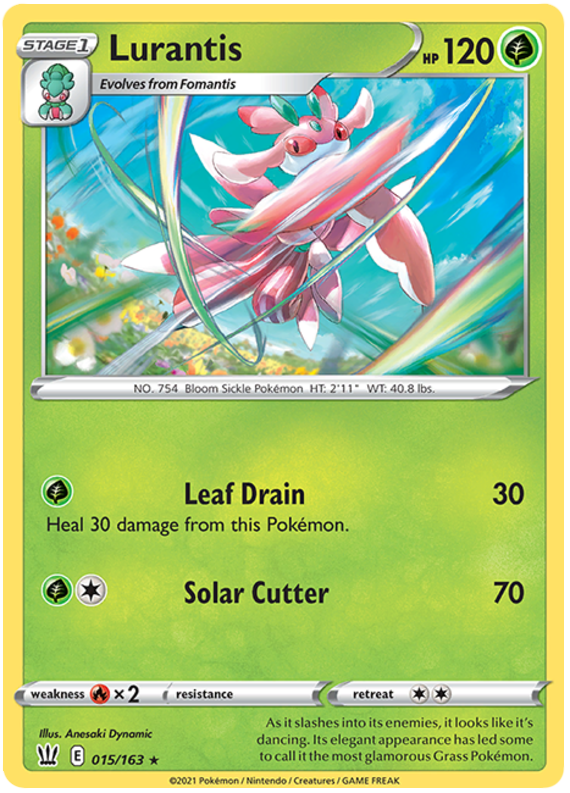 Lurantis (015 163) [Sword & Shield: Battle Styles] Hot on Sale