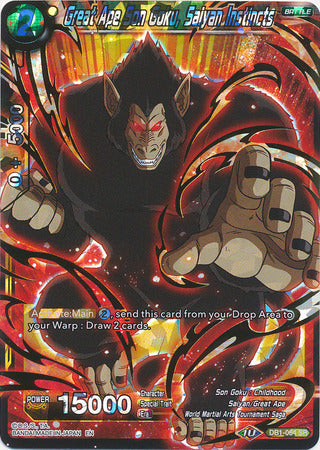 Great Ape Son Goku, Saiyan Instincts (DB1-064) [Dragon Brawl] on Sale