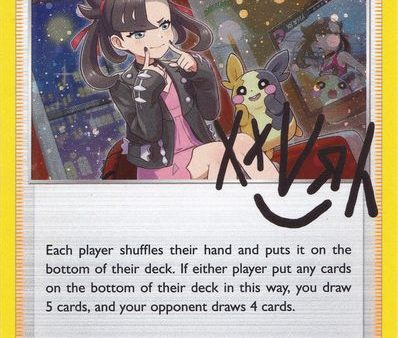 Marnie (SWSH120) [Sword & Shield: Black Star Promos] on Sale