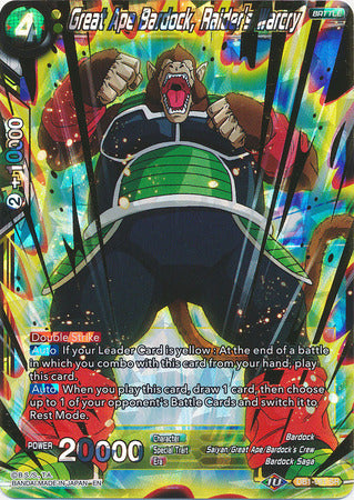 Great Ape Bardock, Raider s Warcry (DB1-061) [Dragon Brawl] Sale