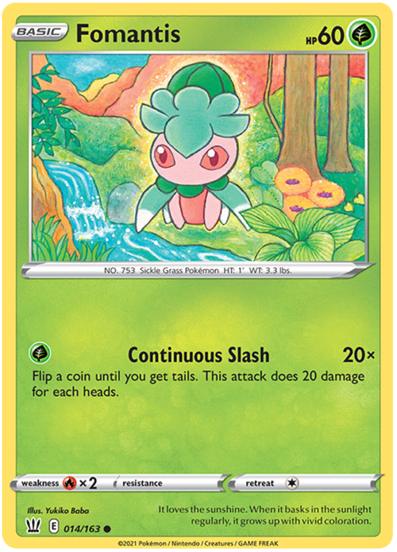 Fomantis (014 163) [Sword & Shield: Battle Styles] For Sale