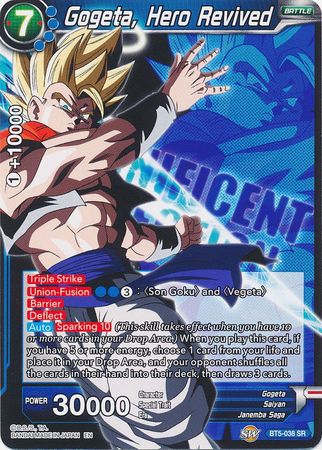 Gogeta, Hero Revived [BT5-038] on Sale