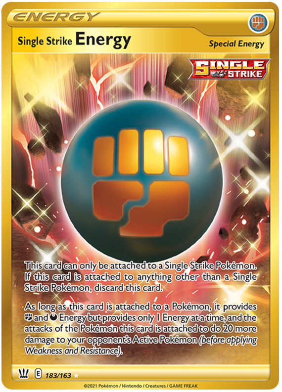 Single Strike Energy (183 163) [Sword & Shield: Battle Styles] For Cheap