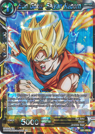 Son Goku, Saiyan Reborn (DB1-063) [Dragon Brawl] For Discount