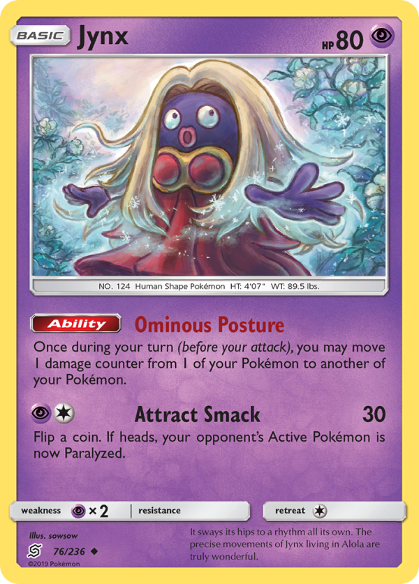 Jynx (76 236) [Sun & Moon: Unified Minds] on Sale