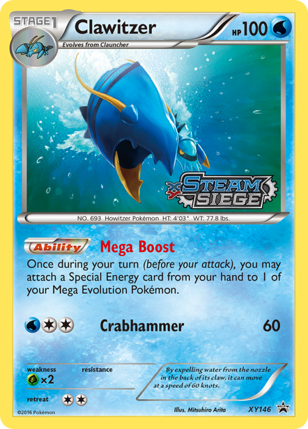 Clawitzer (XY146) [XY: Black Star Promos] Discount