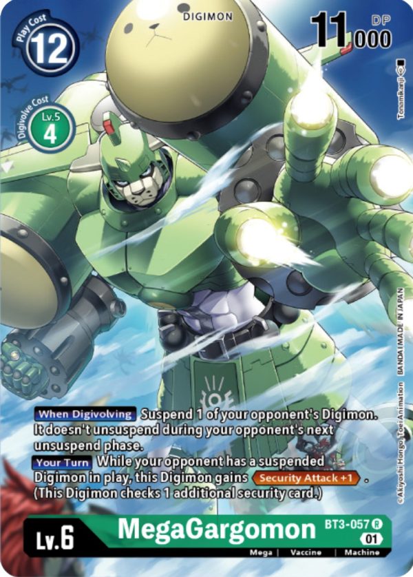 MegaGargomon [BT3-057] (Digimon Card Game Deck Box Set) [Release Special Booster Promos] Online Sale