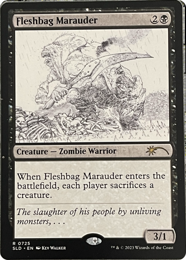 Fleshbag Marauder (Sketch Showcase) [Secret Lair Drop Series] Supply