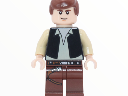 Han Solo (black vest, reddish brown legs, eyes with pupils, 2010) Cheap