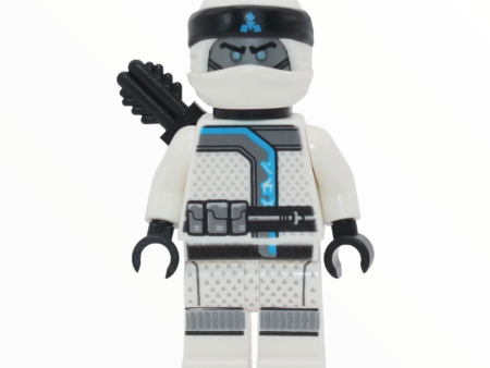 Zane (Sons of Garmadon, black wrap with blue symbol, quiver) Online Sale