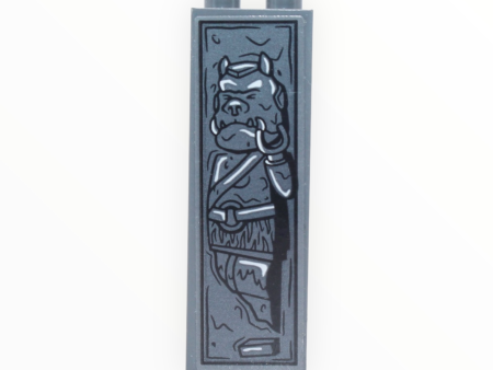 Gamorrean Guard in Carbonite (1x2x5 brick with sticker, 2021) Hot on Sale