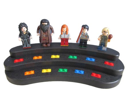 16-Minifigure Display Stand (select a stud color) Fashion