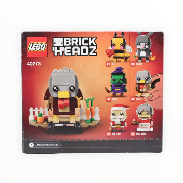 Retired Set 40273 BrickHeadz Thanksgiving Turkey Online Sale