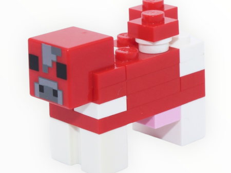 Minecraft Mooshroom (dark bluish gray pixel between eyes) Online Sale