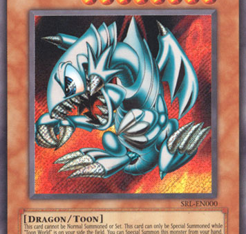 Blue-Eyes Toon Dragon [SRL-EN000] Secret Rare on Sale